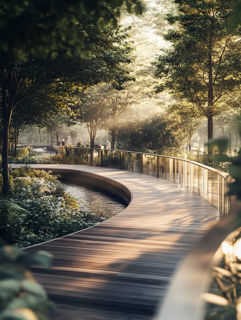 AI Landscape Design Gallery - Gardens, Parks & Natural Spaces | AiDesignLab