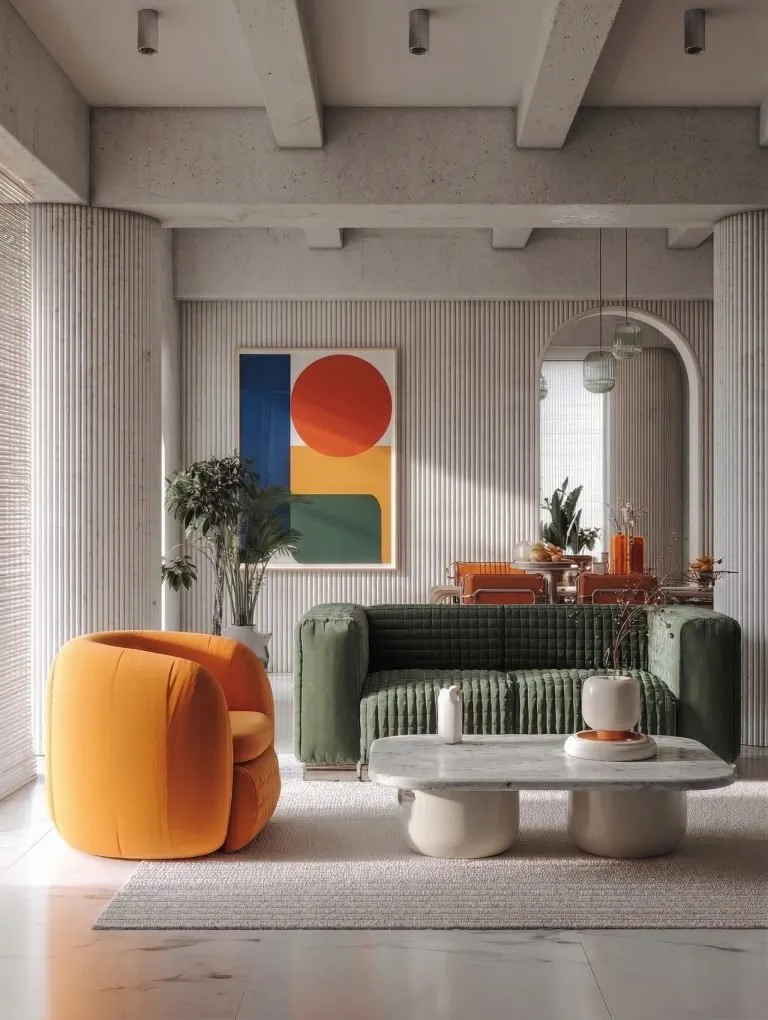 AI-Designed Coffee Shop Interior – Warm, Modern Hospitality Aesthetic ...